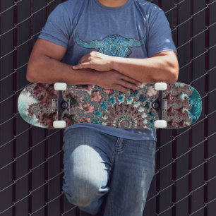 Bohemiaans fractal persoonlijk skateboard