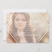 Bohemiaanse driehoek | Aankondiging foto-Afstudere (Achterkant)