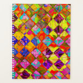 Bohemiaanse gevlekte bloemplanoloog planner (Voorkant)