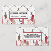 Bohemiaanse Patronen | Veters Visitekaartje (Voorkant / Achterkant)