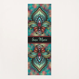 Bohemiaanse stijl yogamat