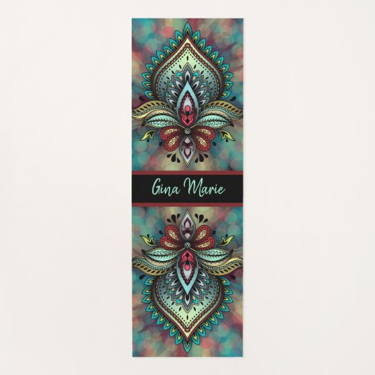 Bohemiaanse stijl yogamat (Voorkant)