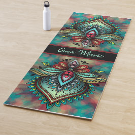 Bohemiaanse stijl yogamat