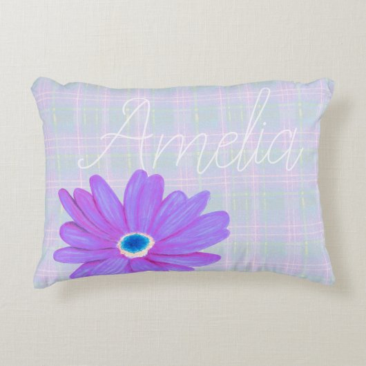 Bohemiam Charm Plaid Nursery Accent Kussen (Voorkant)