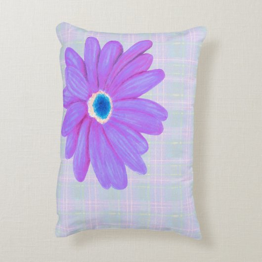 Bohemiam Charm Plaid Nursery Accent Kussen (Achterkant (Verticaal))