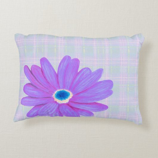 Bohemiam Charm Plaid Nursery Accent Kussen (Achterkant)