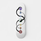Bohemian 7 Chakras - Skateboard (Voorkant)