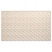 Bohemian arch fish scale painted pattern stof (Yard (91,4 cm))