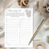 Bohemian Baby Speelgoed Bricks ABC Douchespel Kaar Kaart