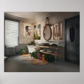 Bohemian Bath Poster (Voorkant)