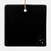 Bohemian Beach Palm Tree Ornament (Achterkant)