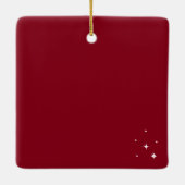 Bohemian Beach Palm Tree Ornament (Achterkant)