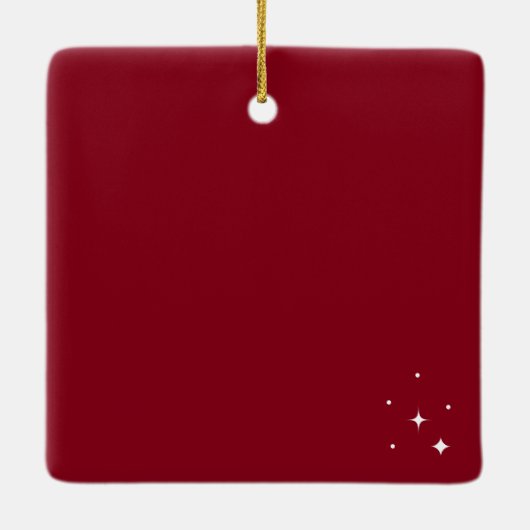 Bohemian Beach Palm Tree Ornament (Achterkant)