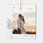 Bohemian Beach Palm Tree Ornament (Links)