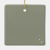 Bohemian Beach Palm Tree Ornament (Achterkant)