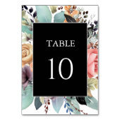 Bohemian Bloemen Boeket Waterverf Kaart (Voorkant)