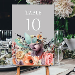 Bohemian Bloemen Boeket Waterverf Kaart