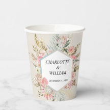 Bohemian Bloemen Lijst Bruiloft