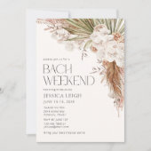 Bohemian Bloemen & Veren Bach Weekend Kaart (Voorkant)