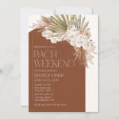 Bohemian Bloemen & Veren Bach Weekend Kaart (Voorkant)