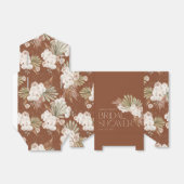 Bohemian Bloemen & Veren Douche Bedankdoosjes (Uitgevouwen)