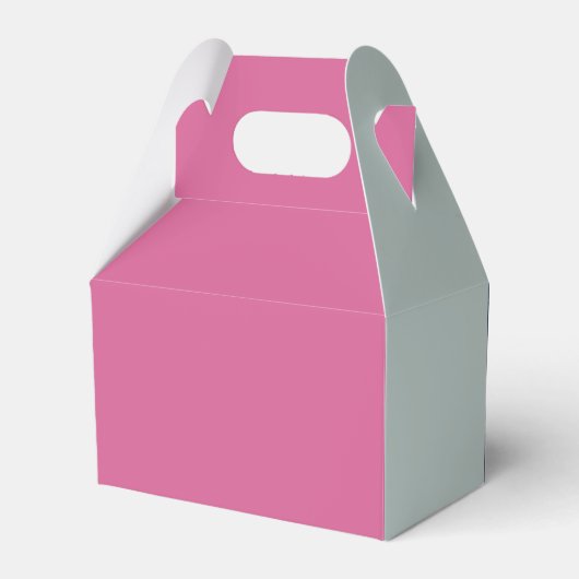 Bohemian Blue Boho Whimsical Wildflower Bruiloft Bedankdoosjes (Achterkant)