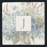 Bohemian Blue Floral Waterverf Bouquet Stenen Onderzetter<br><div class="desc">Een bohemiaanse stijl,  blauw bloemboeket,  gemaakt van een originele waterverf. Deze prachtige illustratie wekt het gevoel van de zomer en is de perfecte aanvulling op je thuisdecor of als cadeau voor een geliefde. Gebaseerd op een origineel schilderij van de waterverf © Lisa Audit Art. Omringt uzelf met hartverwarmende kunst.</div>