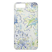 Bohemian Blue Flower Case-Mate iPhone Case (Achterkant)