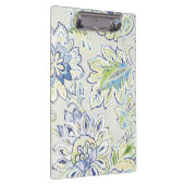 Bohemian Blue Flower Klembord (Rechts)