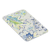 Bohemian Blue Flower Magneet (Rechterzijde)