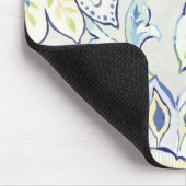 Bohemian Blue Flower Muismat (Hoek)