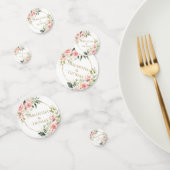 Bohemian Blush rozen eucalyptus gouden bruiloft Confetti (Groep)