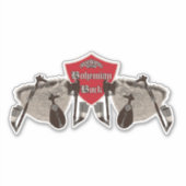 bohemian bock - Doedelzakken uit Tsjechisch Sticker (Voorkant)