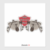 bohemian bock - Doedelzakken uit Tsjechisch Sticker (Vel)