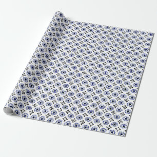 Bohemian Boho Abstract Aztec stijlpatroon Cadeaupapier