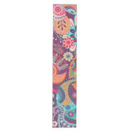 Bohemian Boho MOD Hippy Chic Flower Pattern Medium Tafelloper
