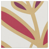 Bohemian Boho MOD Hippy Chic Flower Pattern Stof (Close Up)