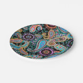 Bohemian Boho MOD Pattern Papieren Bordje (Gekanteld)