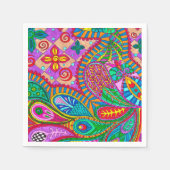 Bohemian Boho MOD Pattern Servetten (Voorkant)