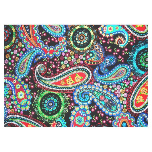 Bohemian Boho MOD Pattern Tafelkleed (Voorkant (Horizontaal))