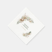 Bohemian Boho Wedding Decor Napkins Servet (Hoek)