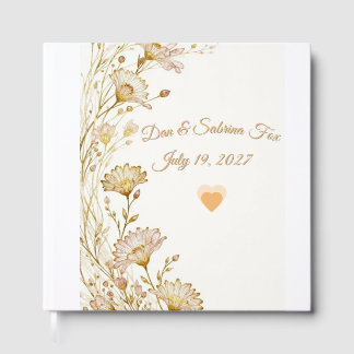 Bohemian, botanical style  gastenboek