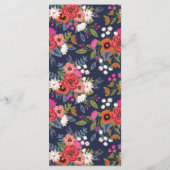 Bohemian Bouquet | Menu Najaarsweddenschap (Achterkant)