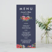 Bohemian Bouquet | Menu Najaarsweddenschap (Staand voorkant)