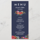 Bohemian Bouquet | Menu Najaarsweddenschap (Voorkant)