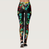 Bohemian Butterfly Floral Leggings (Achterkant)