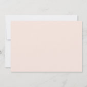 Bohemian Cactus Desert repetitie diner Kaart (Achterkant)