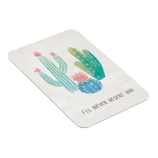 Bohemian Cactus | Ik zal je nooit waarschuwen Magneet (Rechterzijde)