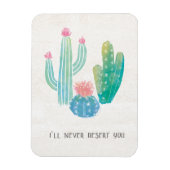 Bohemian Cactus | Ik zal je nooit waarschuwen Magneet (Verticaal)