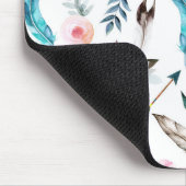 Bohemian Chic Floral Boho Girl Muismat (Hoek)